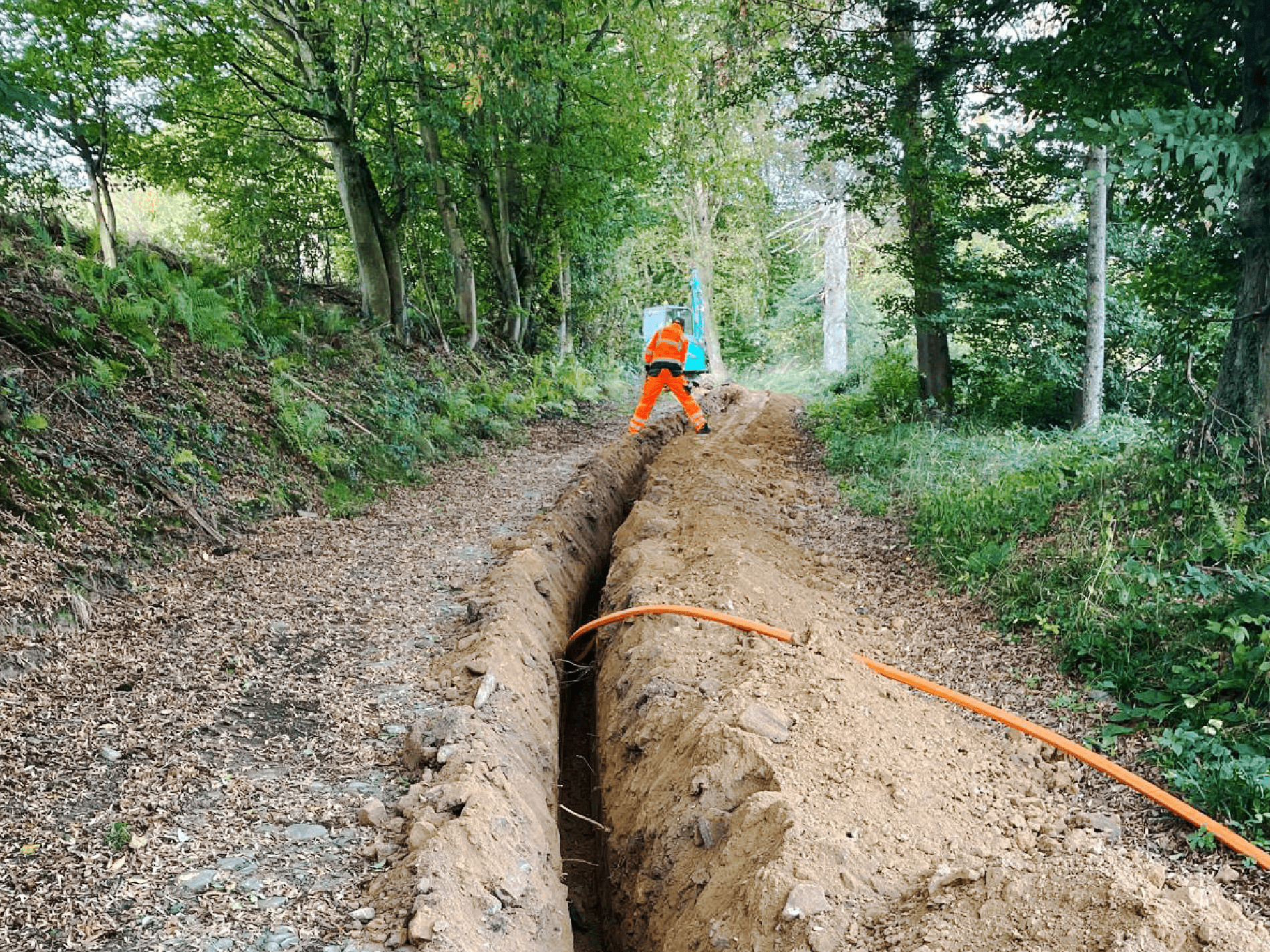 Installation eines MD7-Multikanalsystems in Hammer