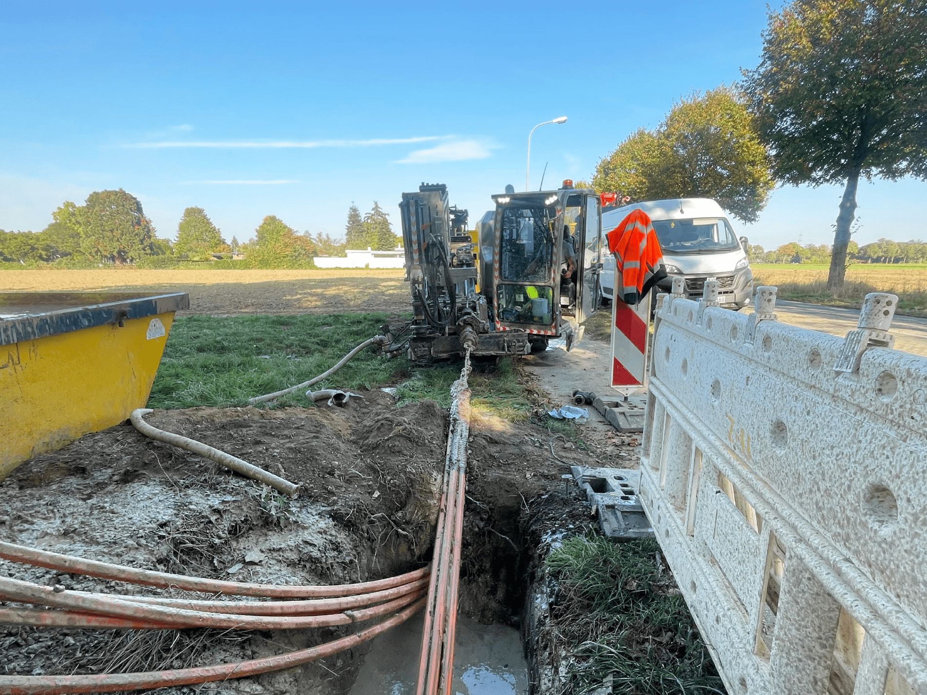 Glasfaserausbau in Krefeld