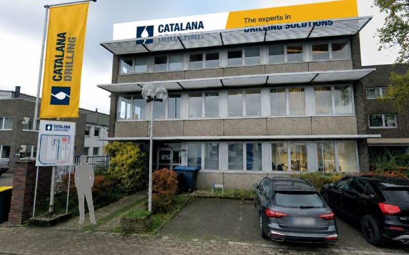 catalana-drilling-neuer-standort-deutschland Neuer Unternehmensstandort von Catalana Drilling mit Büros und Logistiklager.
